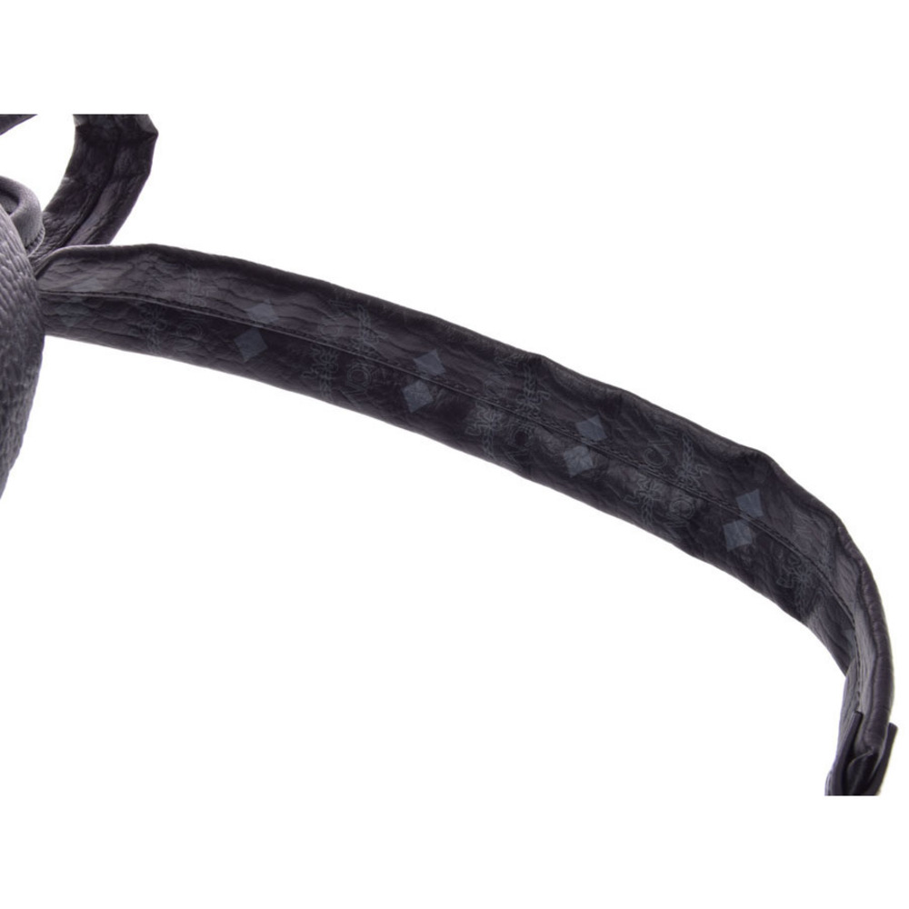 Mcm Backpack Studded Backpack Rucksack Black - image 5